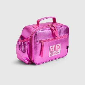 Gap × Barbie Kids Recycled Arch Logo Metallic Lunchbag